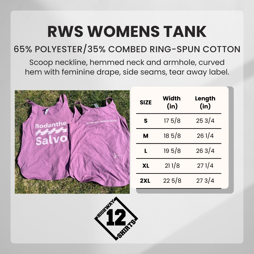 Rodanthe Waves Salvo women's tank top