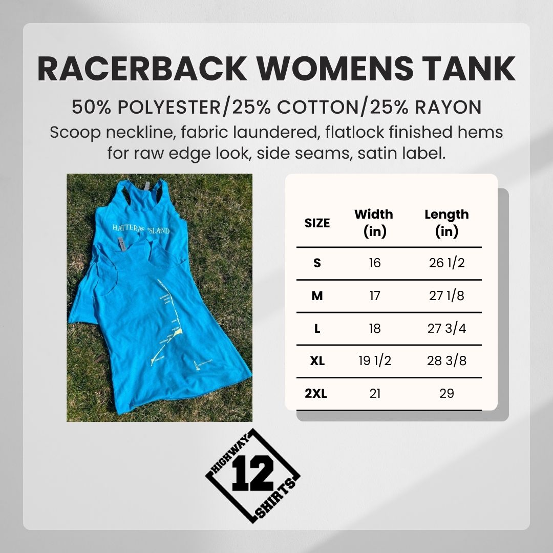 Hatteras Island Jobell Racerback women's tank top