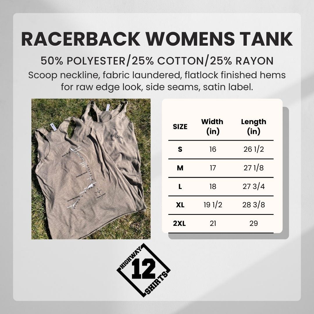 Air Down Racerback women's tank top