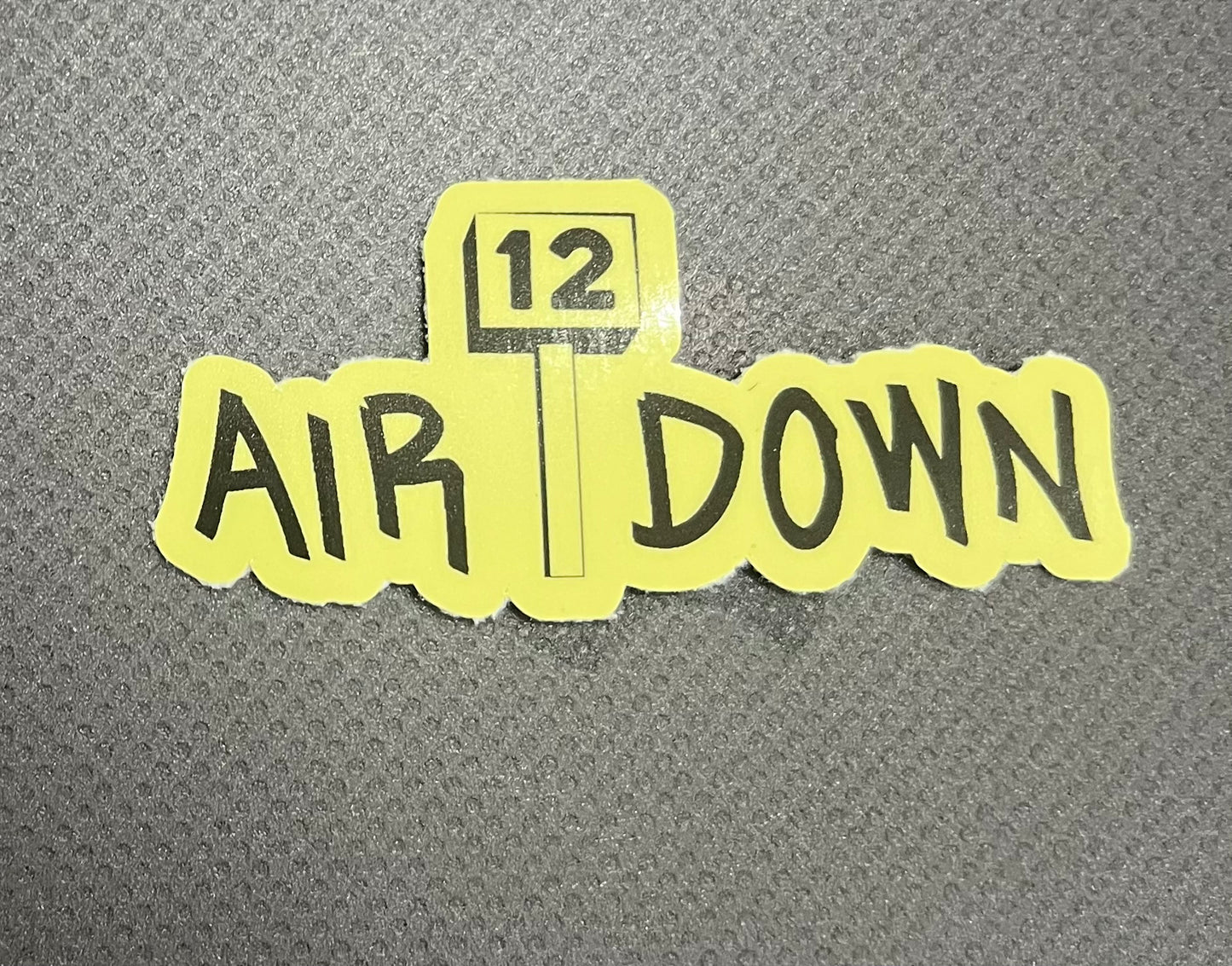 Air Down sticker