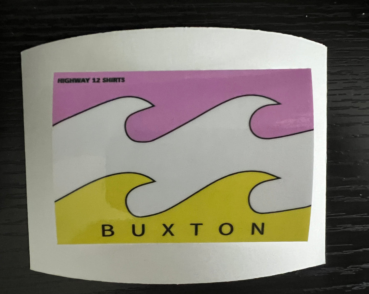 Buxton mini sticker
