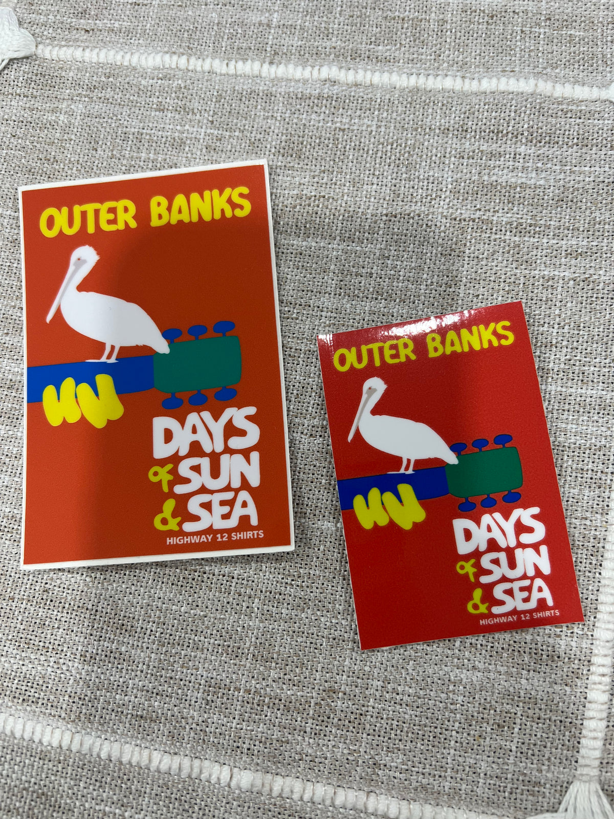 Days of Sun & Sea mini sticker