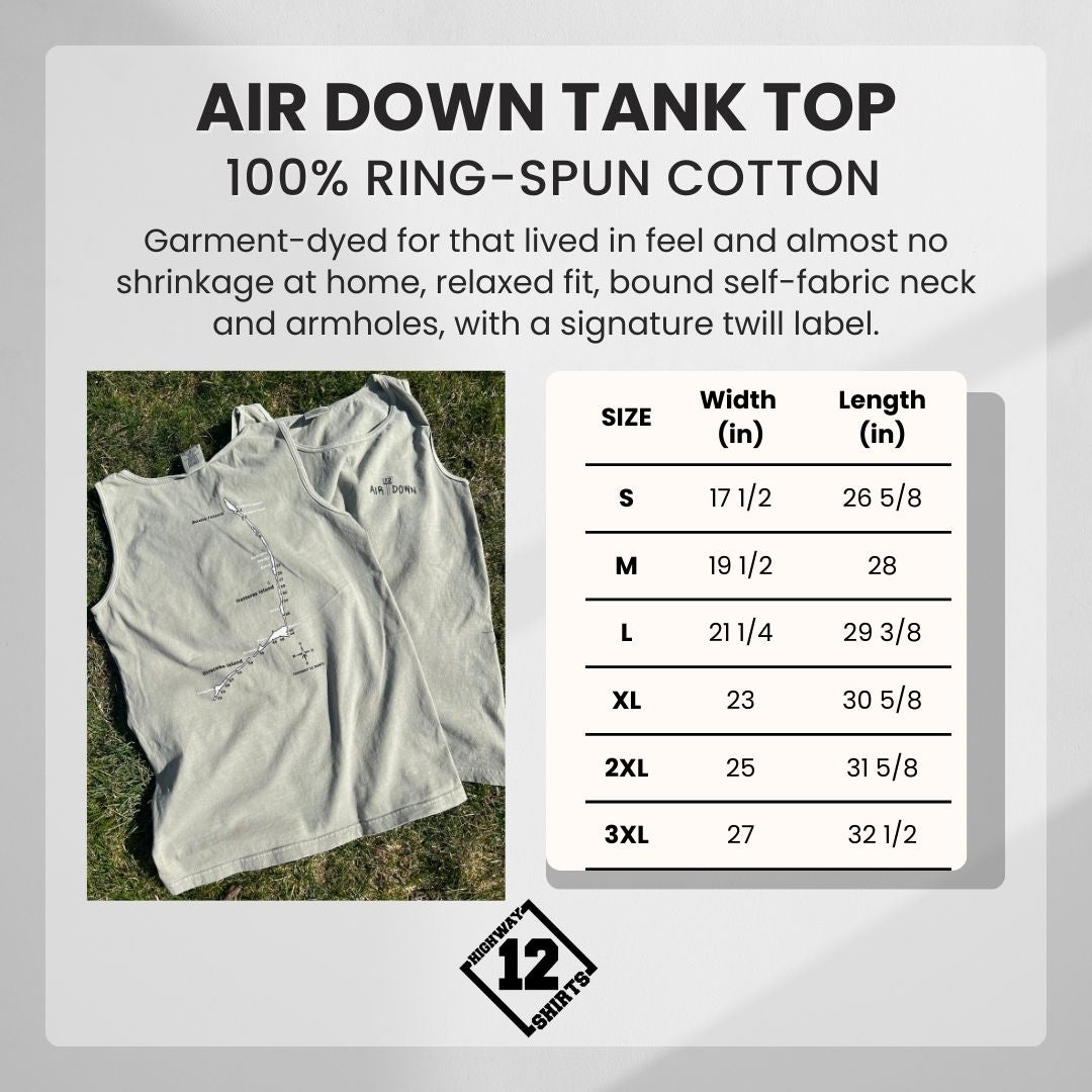 Air Down tank top