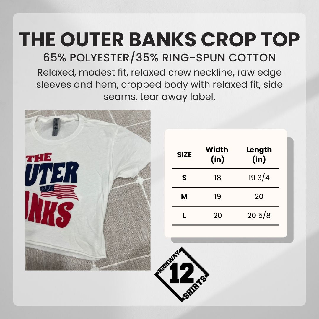 The Outer Banks crop top