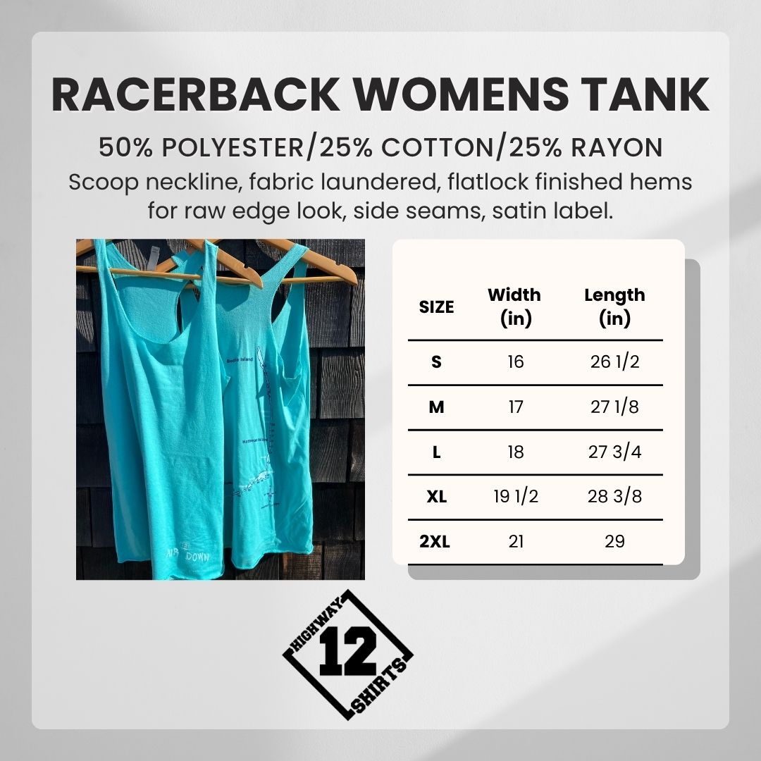 Air Down women's tank top racerback