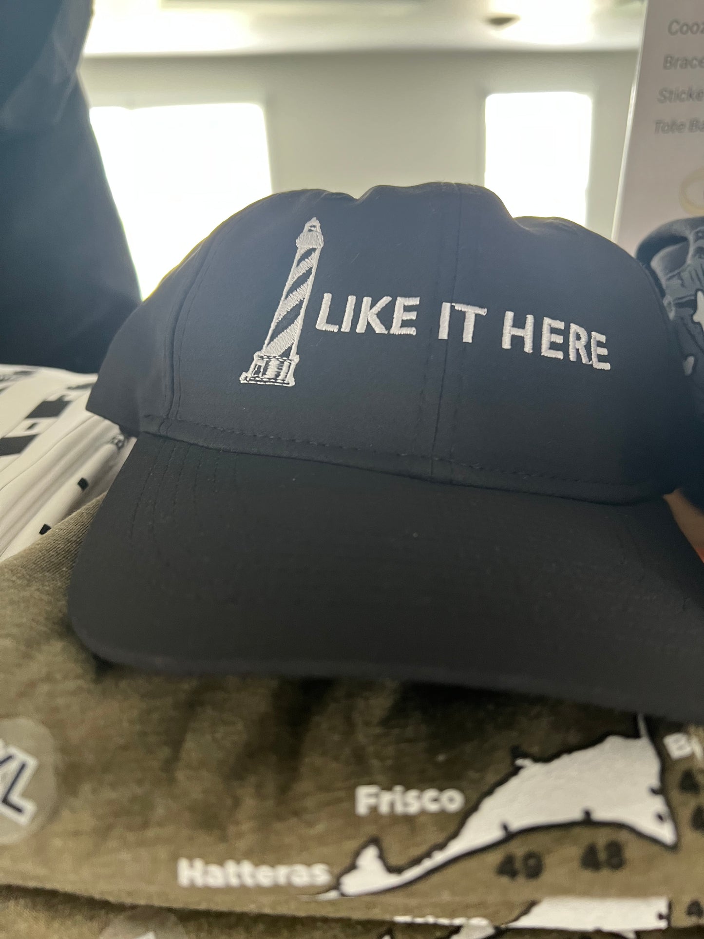 I LIKE IT HERE hat