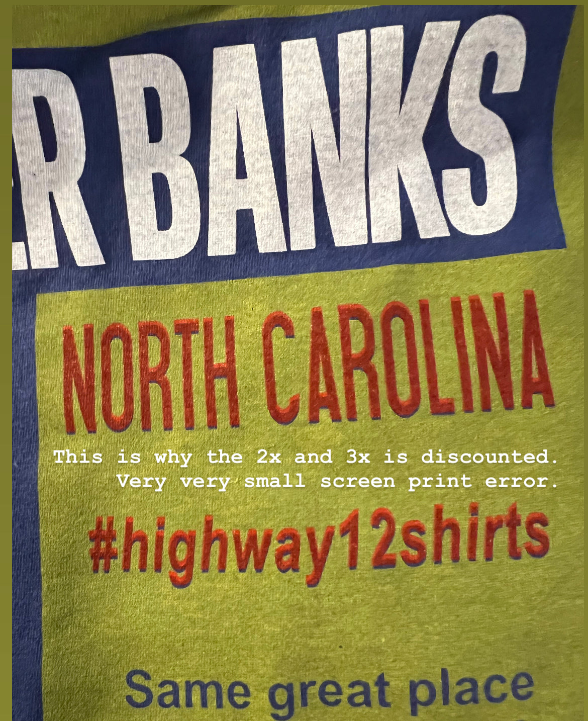 Outer Banks can - Highway12Shirts