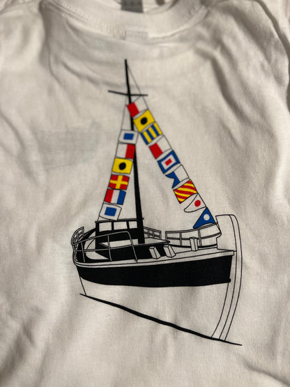 Nautical toddler - Highway12Shirts