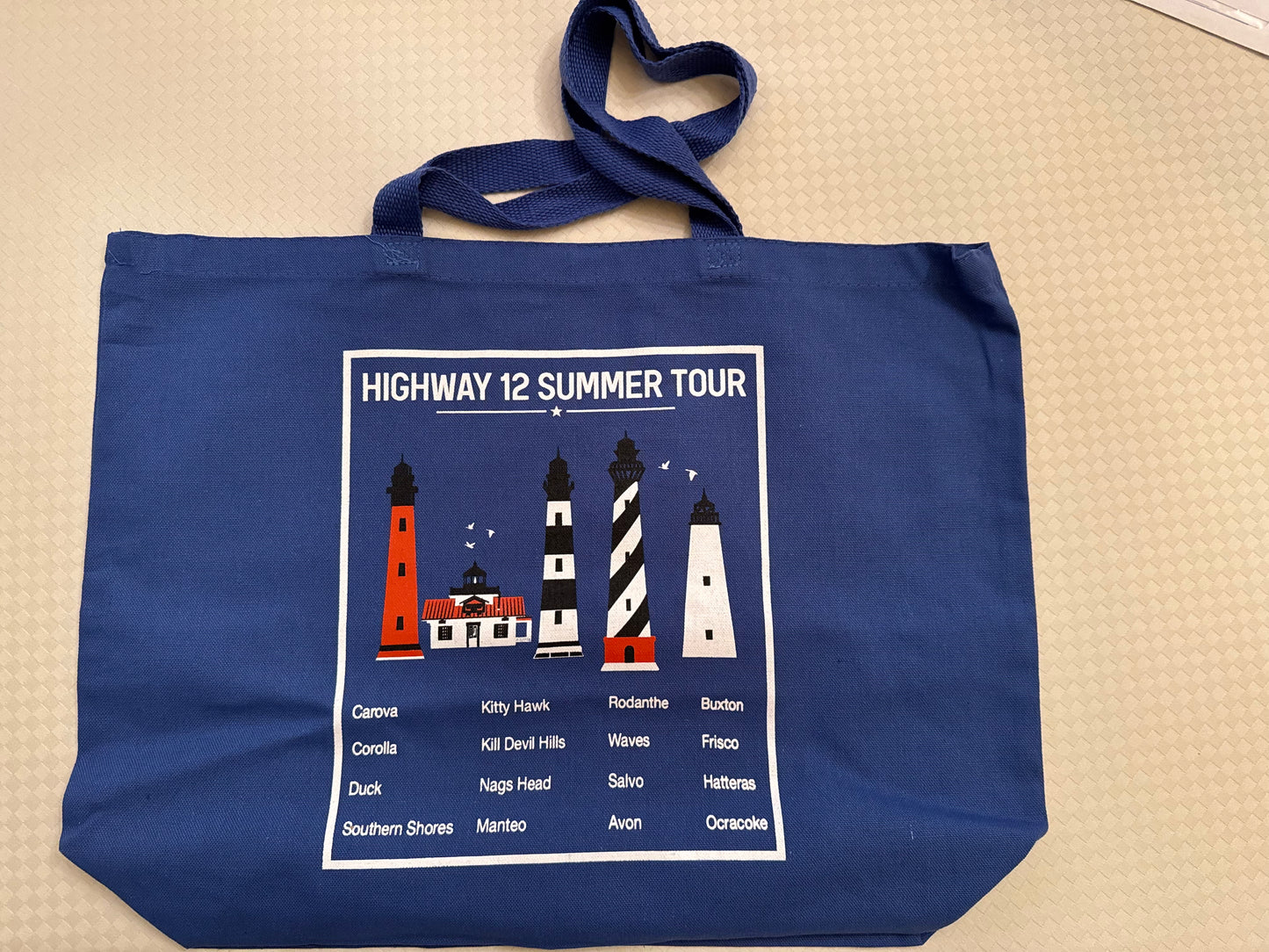 Summer Tour tote bag