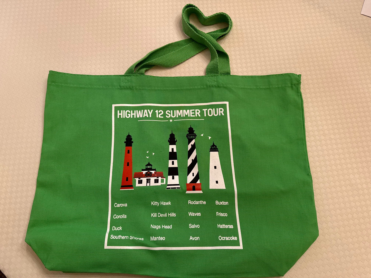 Summer Tour tote bag