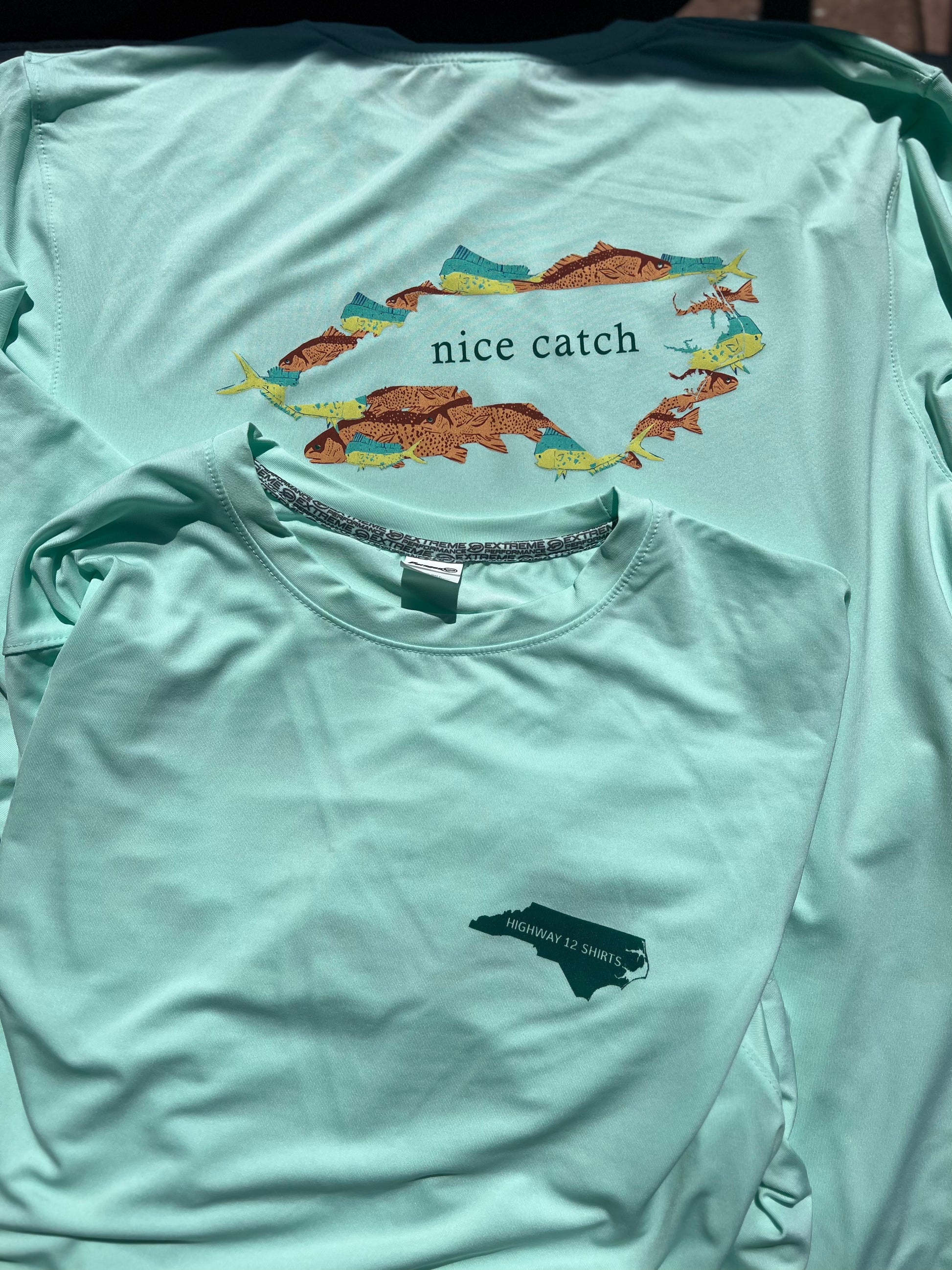 nice catch spf 50 - Highway12Shirts