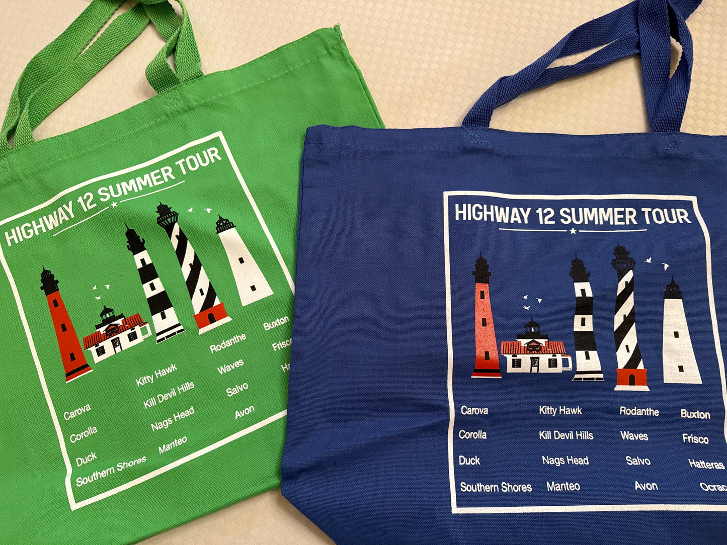 Summer Tour tote bag