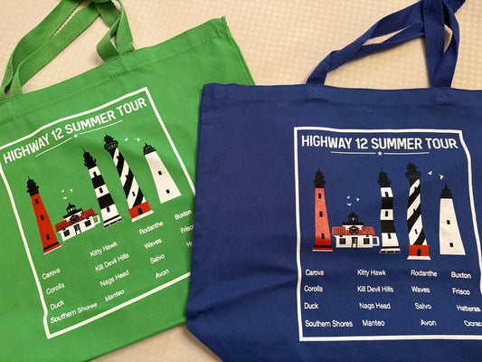 Summer Tour tote bag