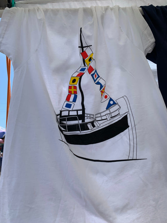 Nautical adult short sleeve - Highway12Shirts