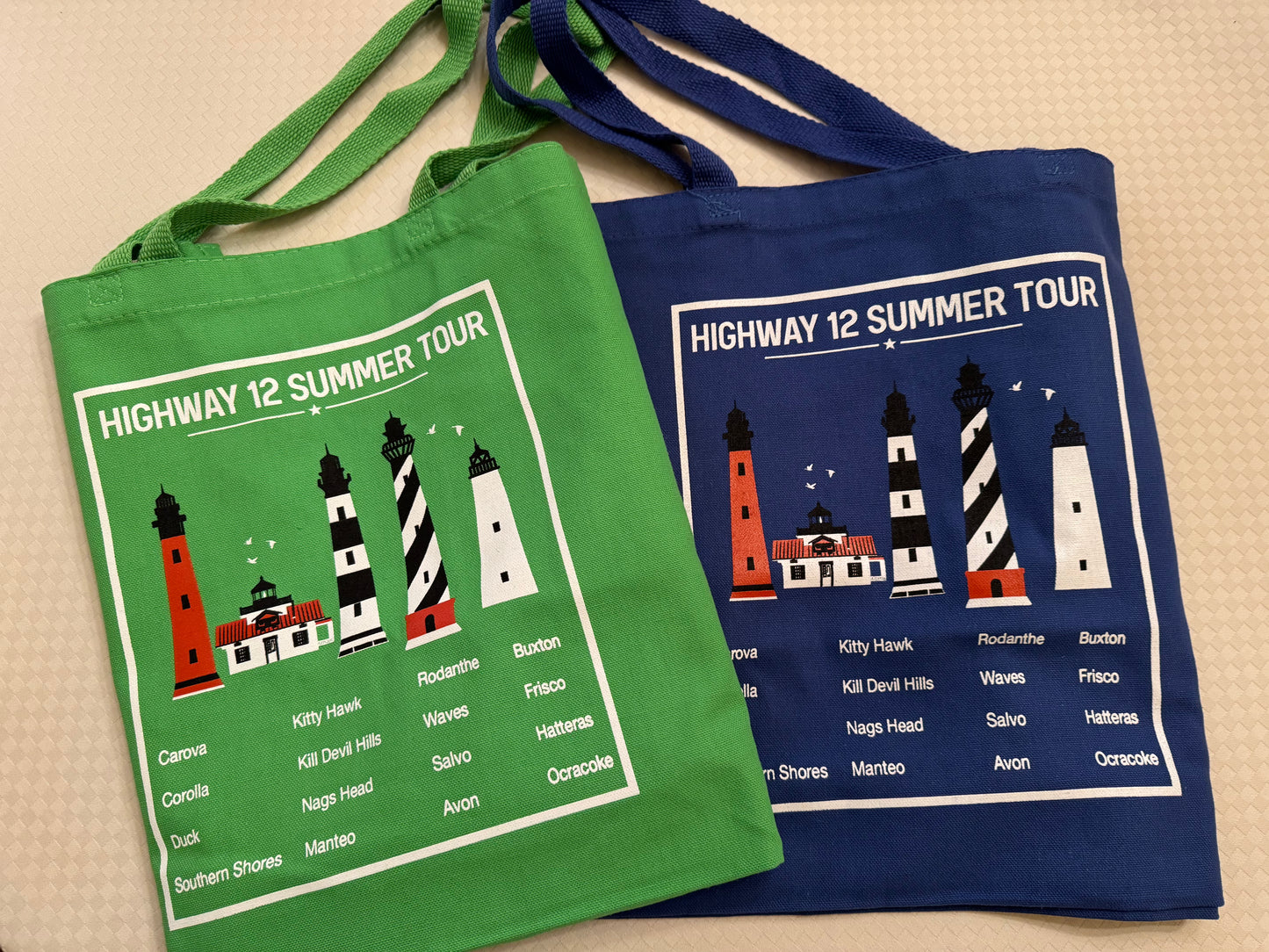 Summer Tour tote bag
