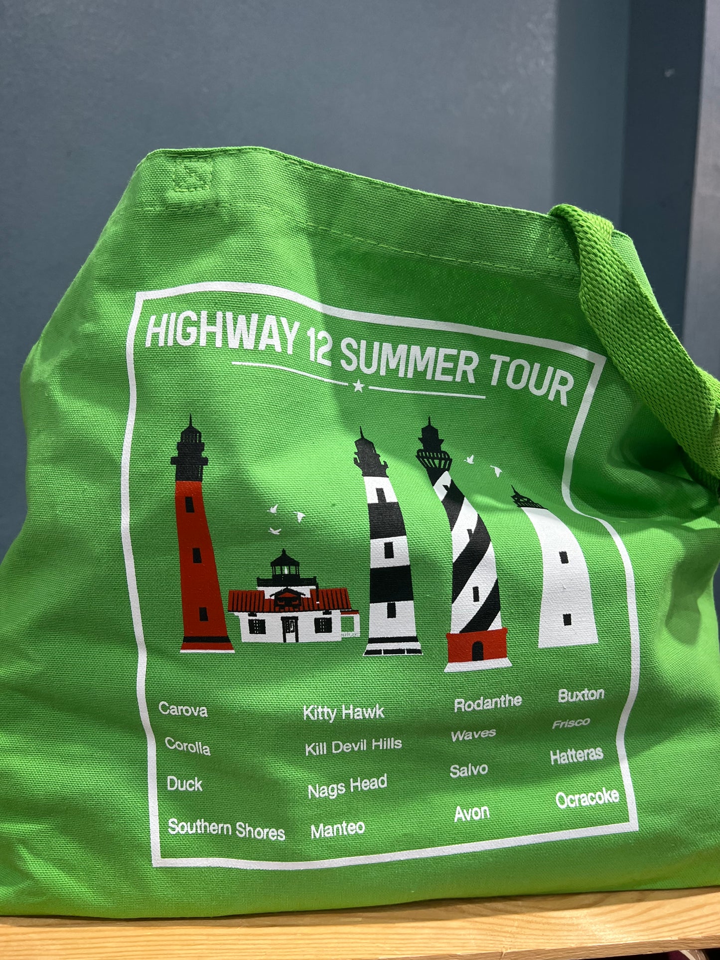 Summer Tour tote bag
