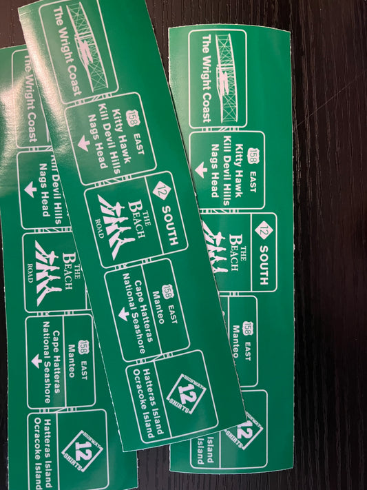 Welcome to OBX sticker