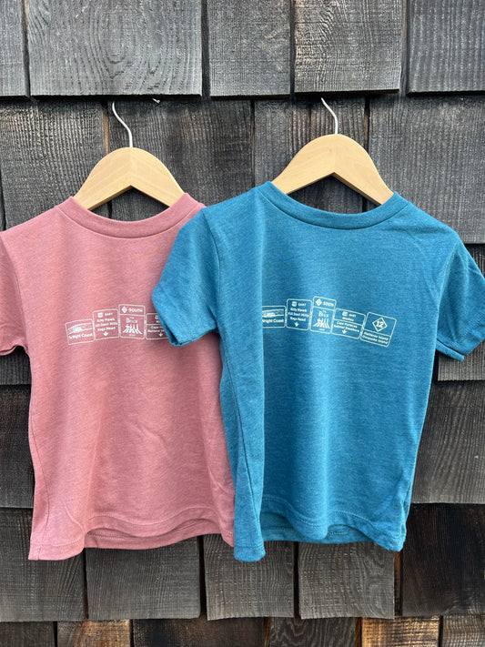 Welcome to OBX toddler tee