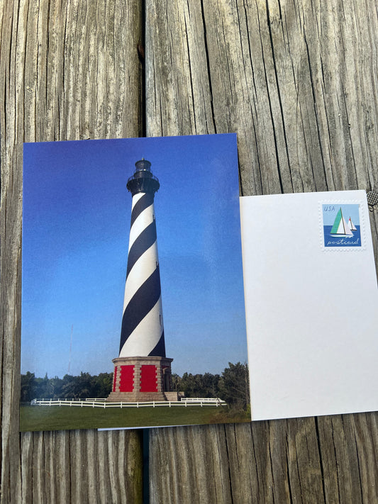 Stamped postcard to mail 