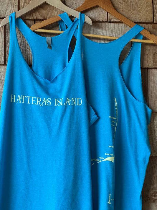 Hatteras Island Jobell Racerback women's tank top