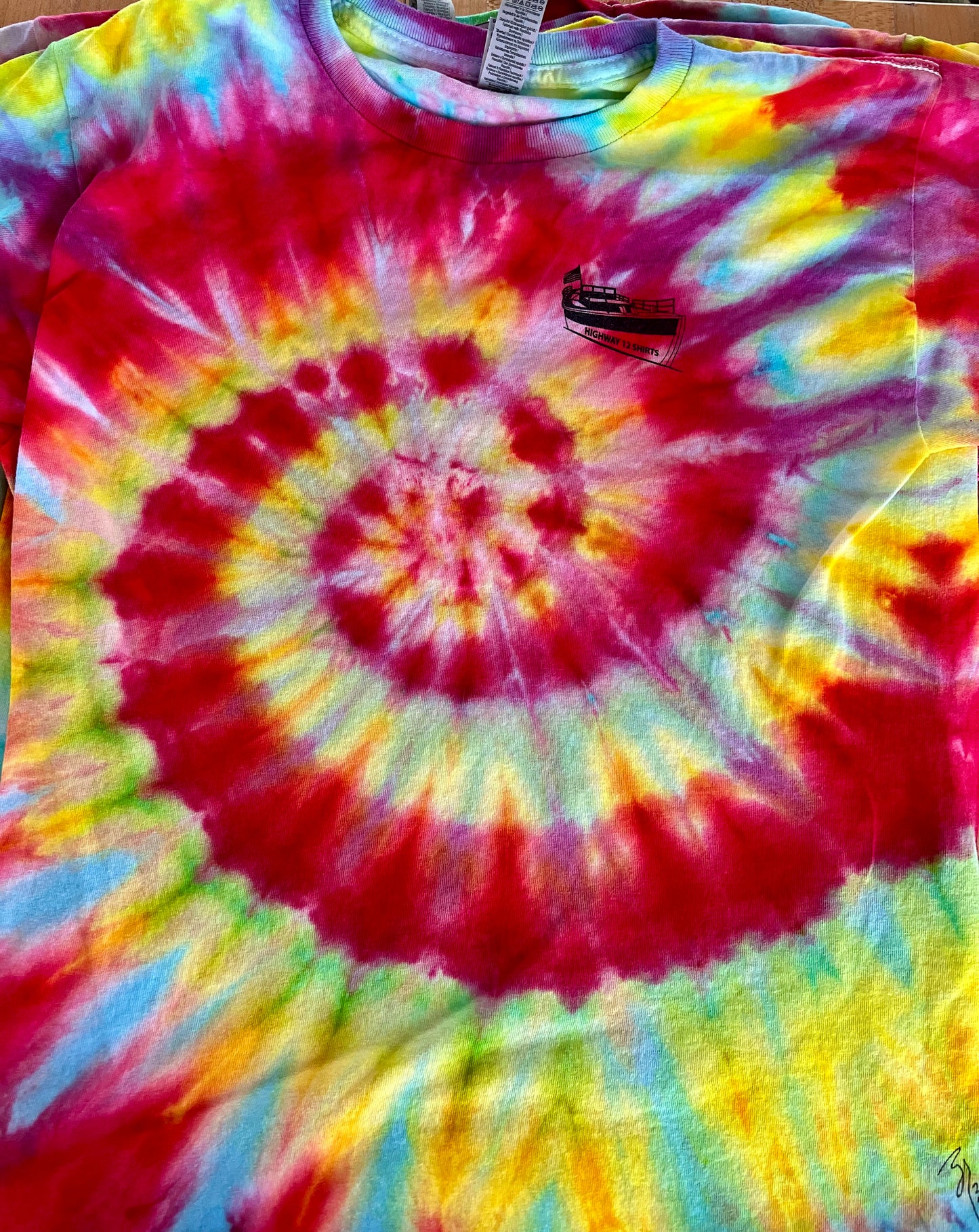 Nautical Flags tie dye