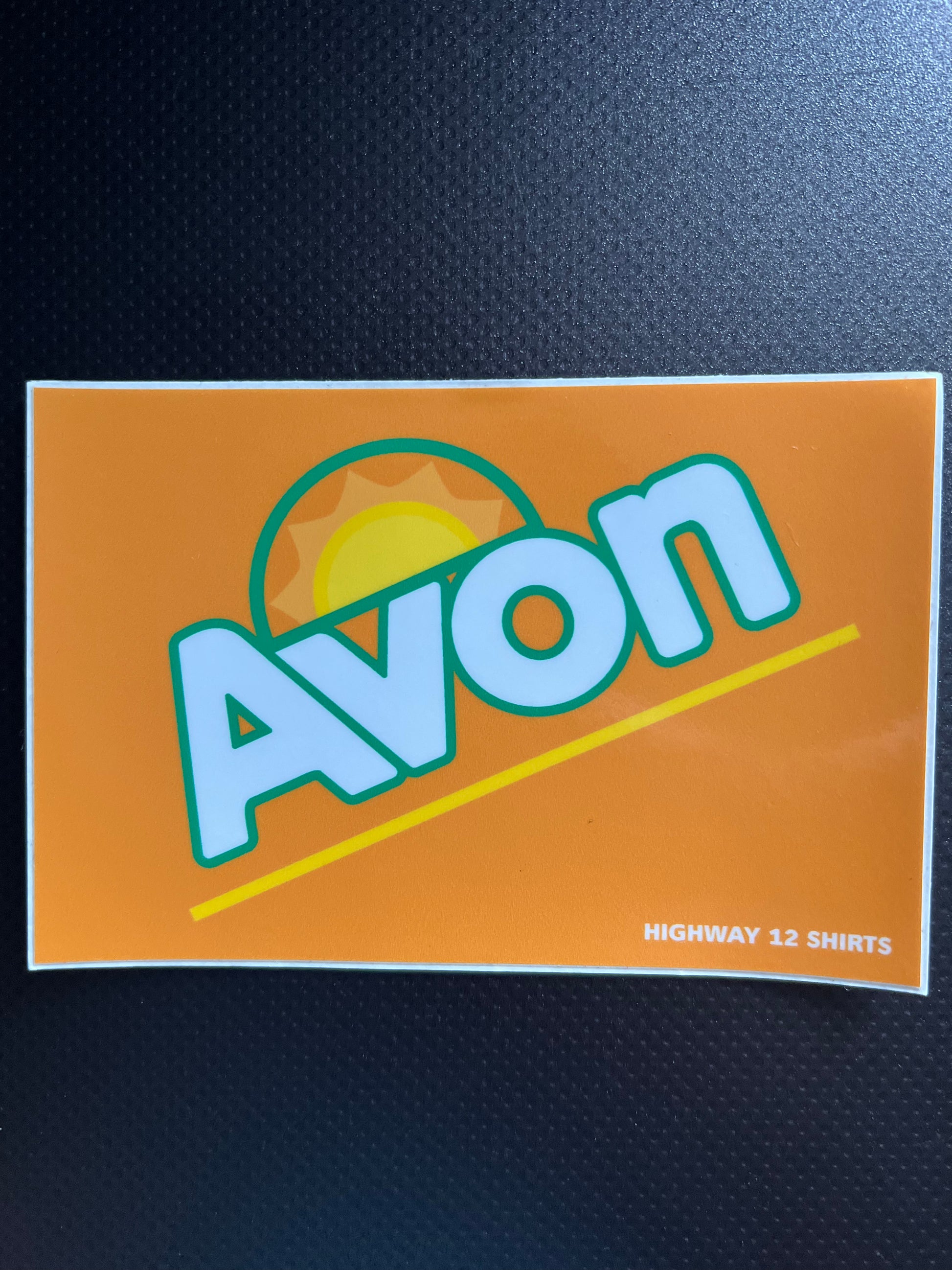 Avon sticker - Highway12Shirts