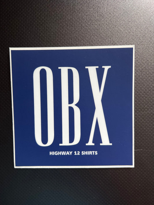 OBX sticker - Highway12Shirts