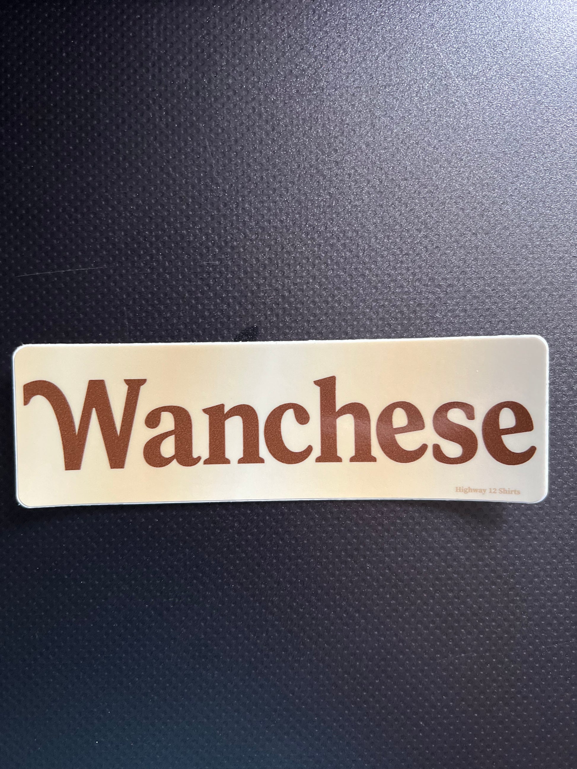 Wanchese sticker - Highway12Shirts