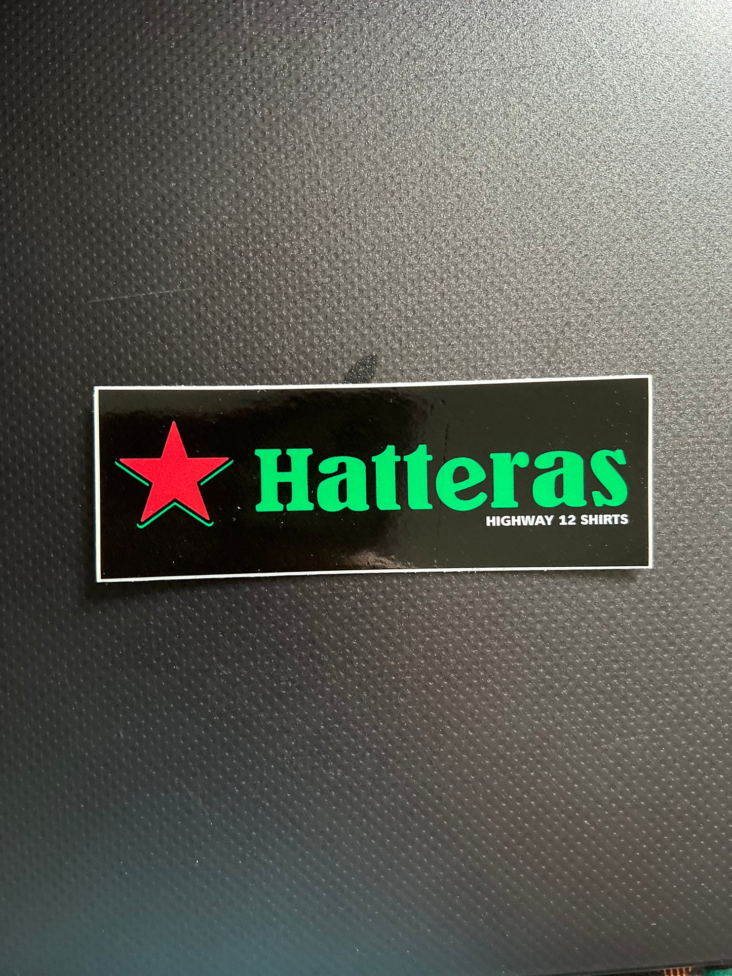 Hatteras sticker - Highway12Shirts