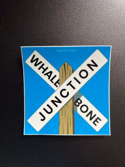 Whalebone Junction sticker - Highway12Shirts