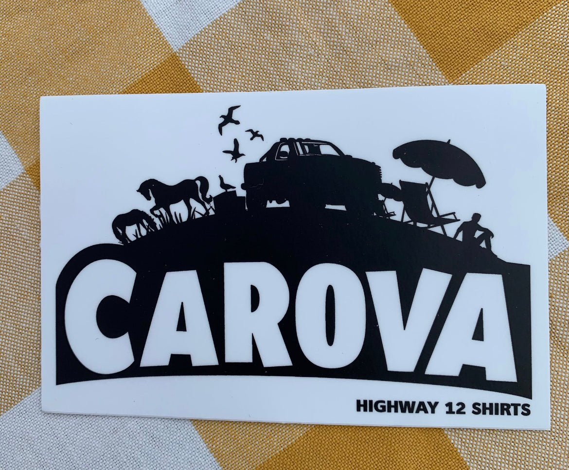 Carova Sticker - Highway12Shirts