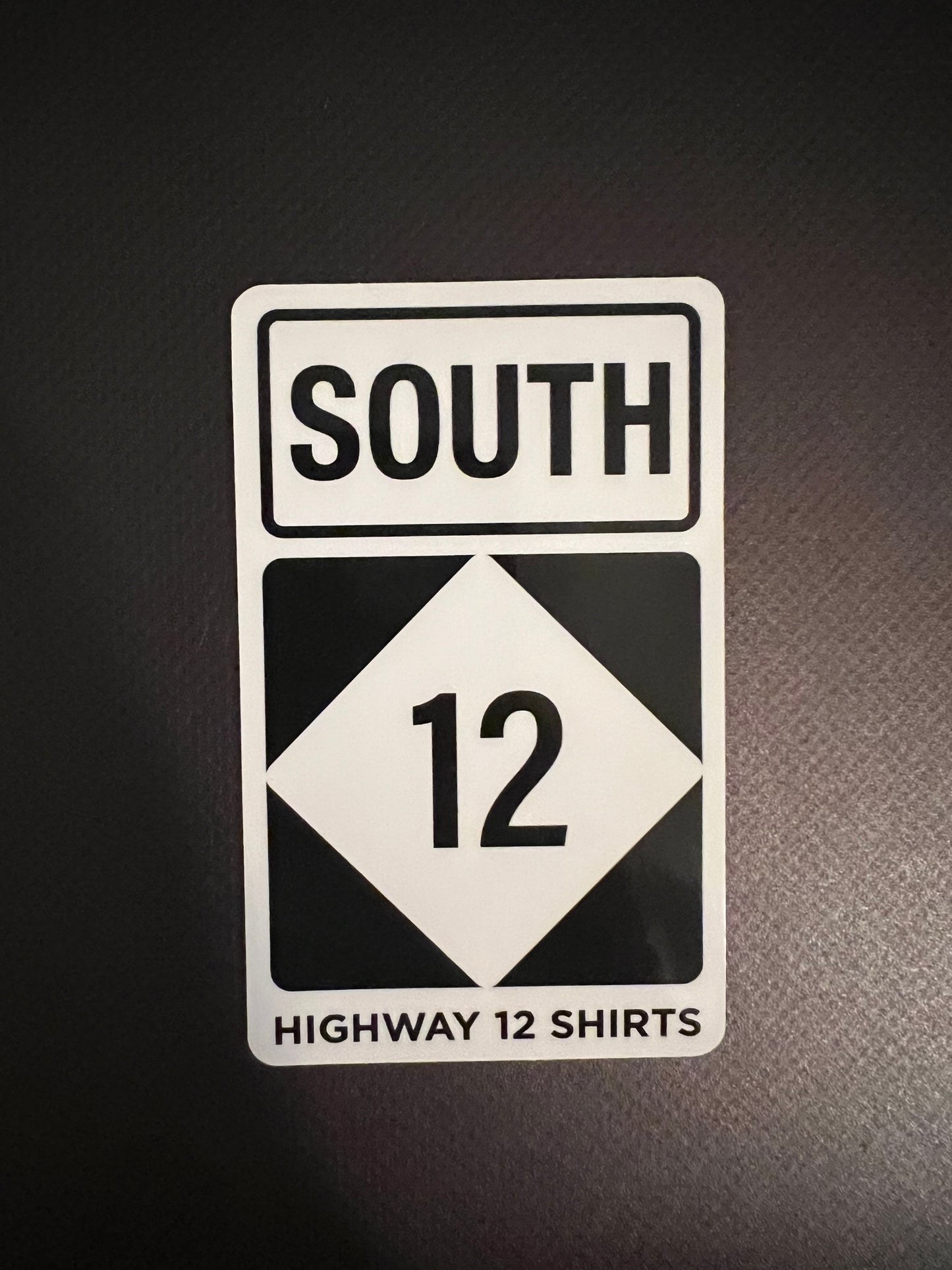 12 South sticker - Highway12Shirts