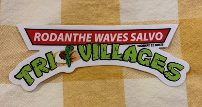 TriVillages sticker - Highway12Shirts