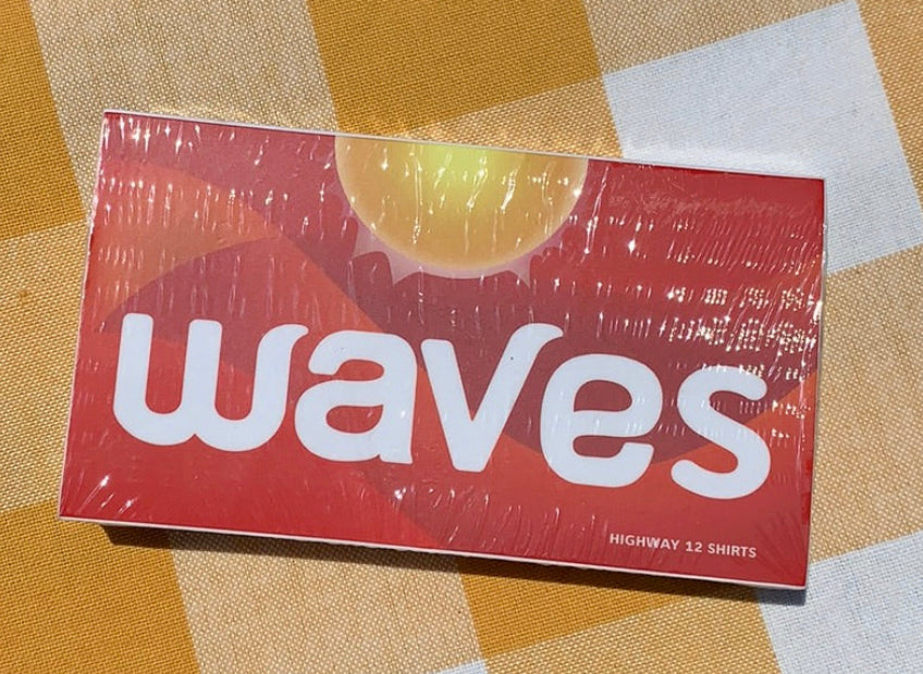 Waves sticker - Highway12Shirts