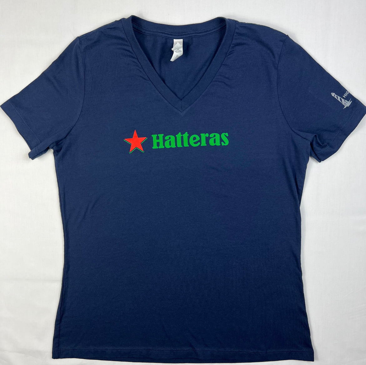 Hatteras women's V-neck - Highway12Shirts