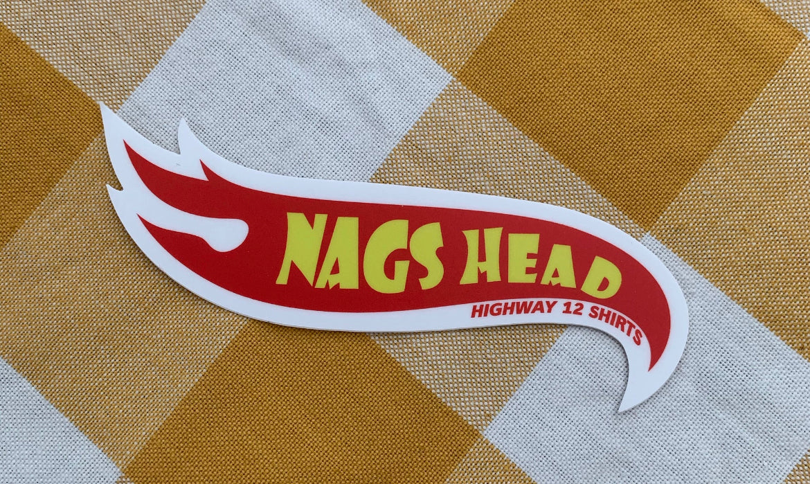 Nags Head sticker - Highway12Shirts