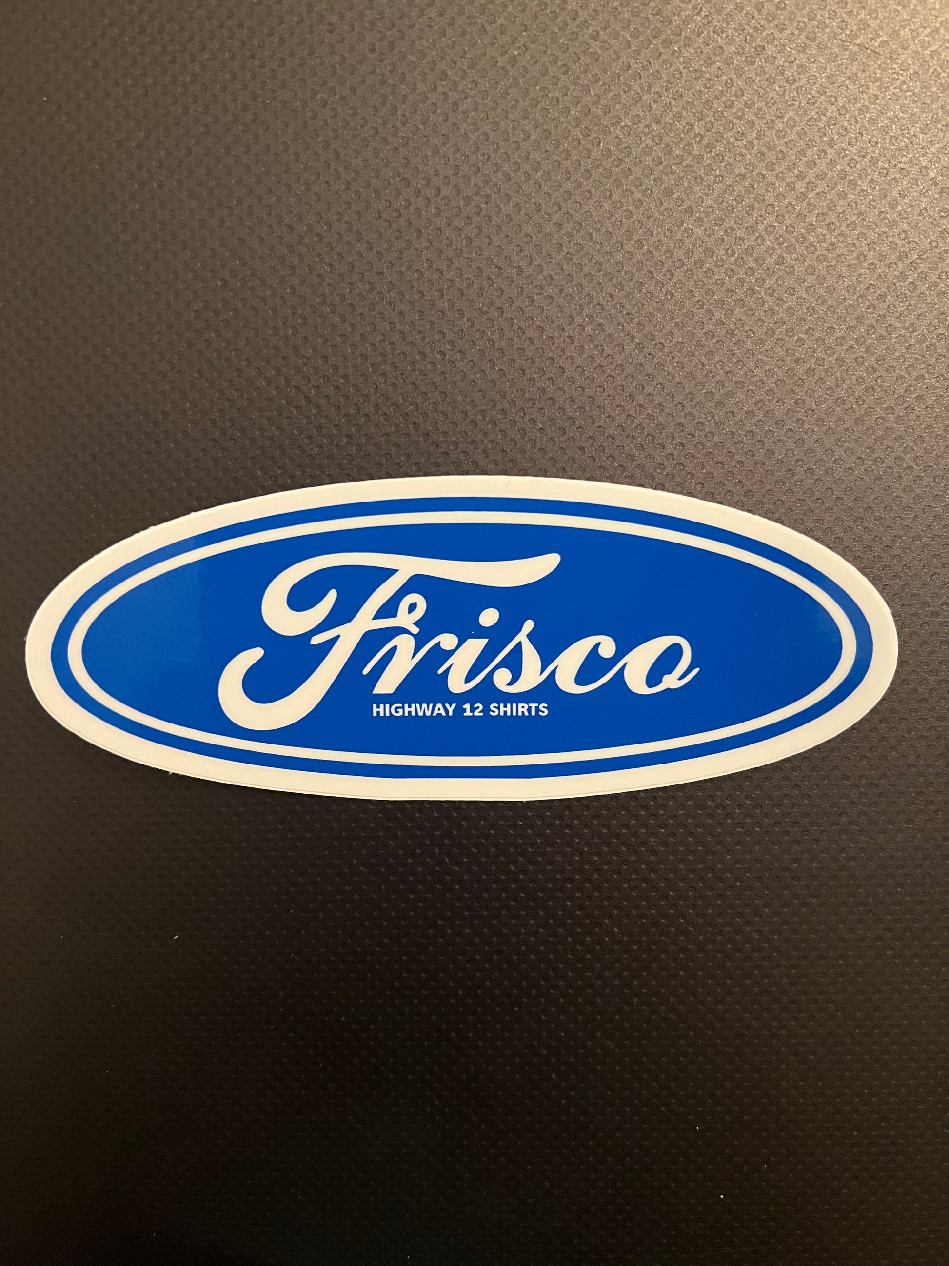 Frisco sticker - Highway12Shirts